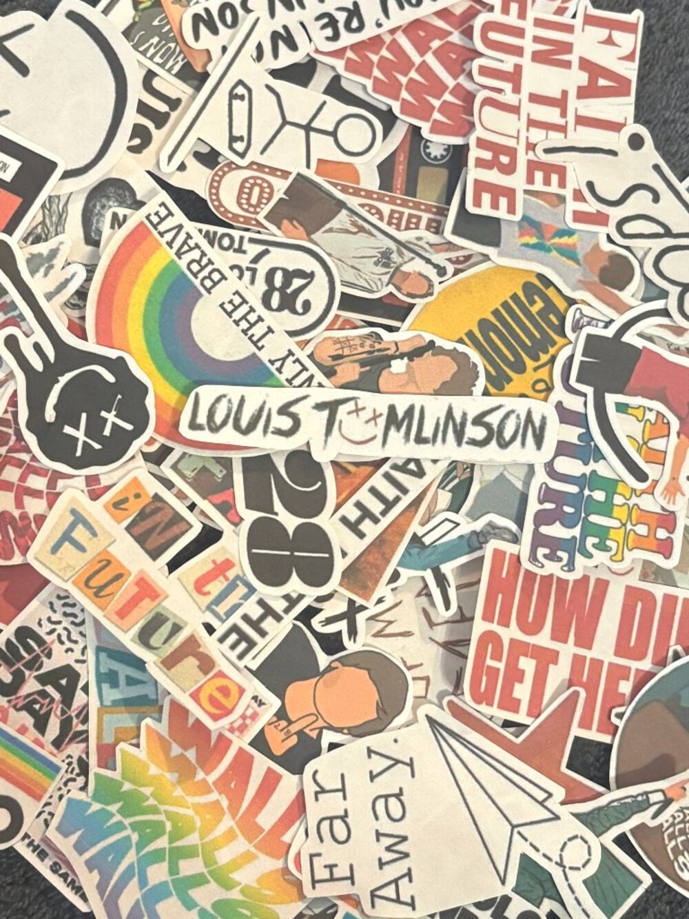 Handmade Louis Tomlinson stickers | 6 packs and custom packs
